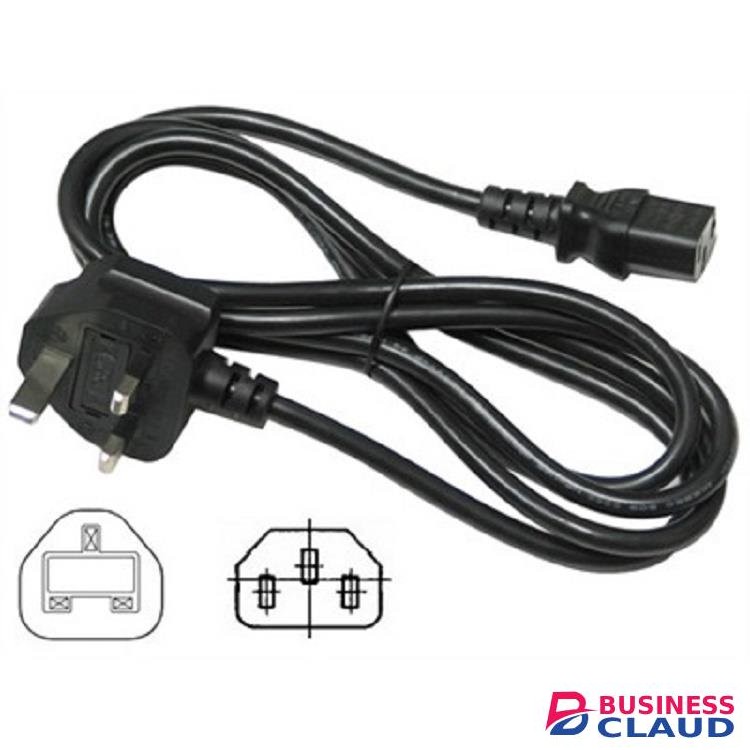 Generic Fused 3 pin Desktop Power Cable