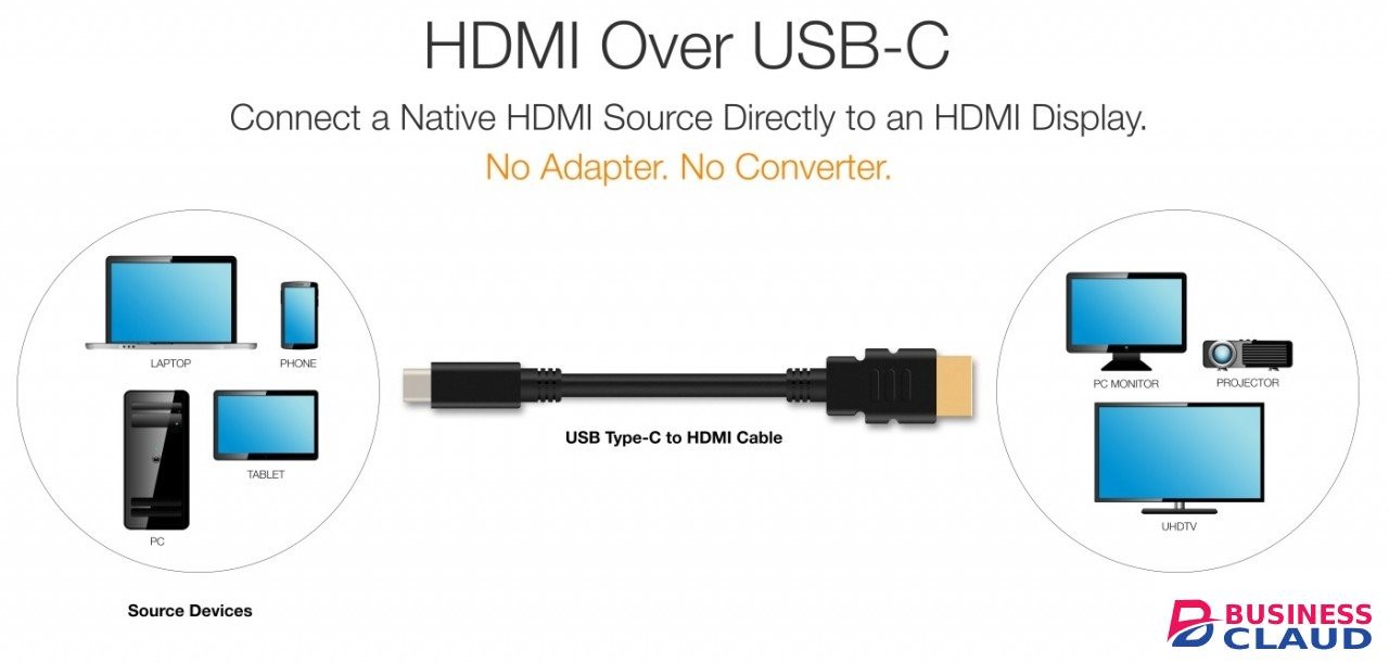 USB C to HDMI Cable