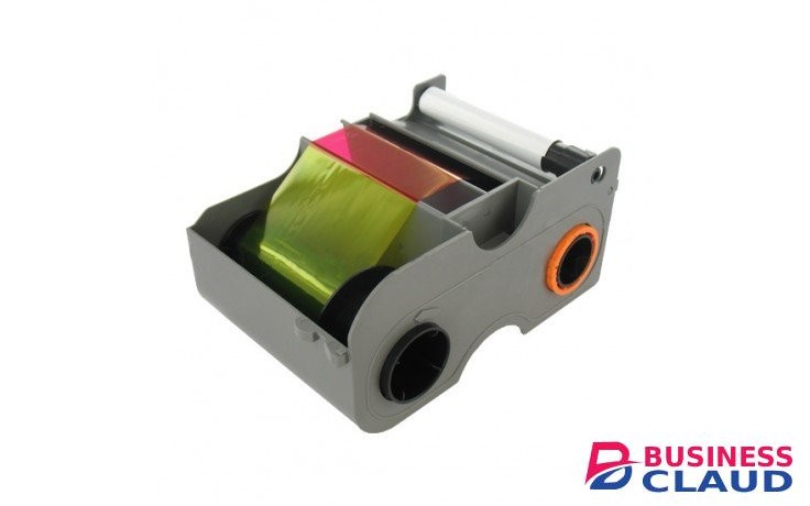 Fargo 45452 YMCKO Cartridge w/Cleaning Roller