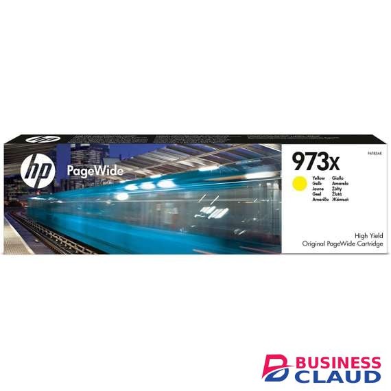 HP 973XL High Yield Yellow Original PageWide Cartridge