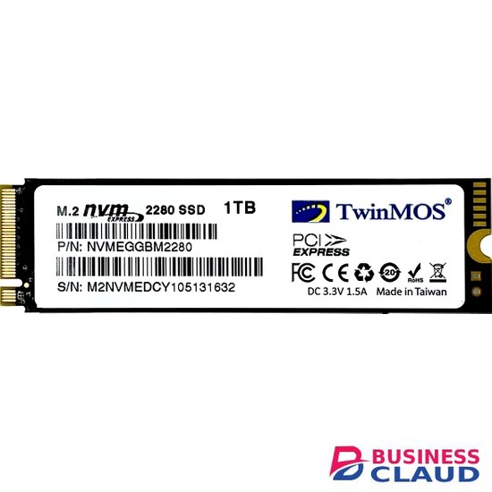 Twinmos Alphapro 1TB NVMe 2280 PCIe M.2 Internal SSD