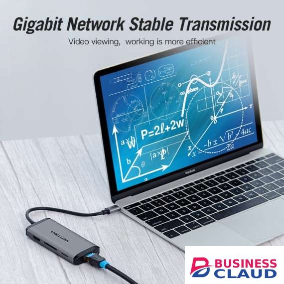 Vention USB C 8 in 1 Multifunction Docking Station