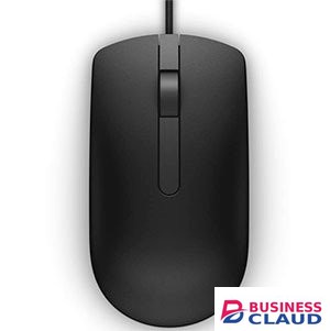 Dell MS116 Black Optical Wired Mouse