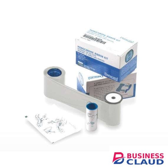 DataCard 532000-004 Monochrome K White Ribbon
