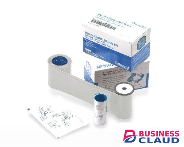 DataCard 532000-004 Monochrome K White Ribbon