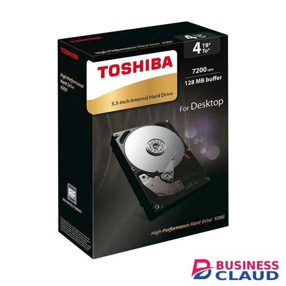 Toshiba X300 4TB 7200RPM 128MB 3.5 Inch Internal Hard Drive