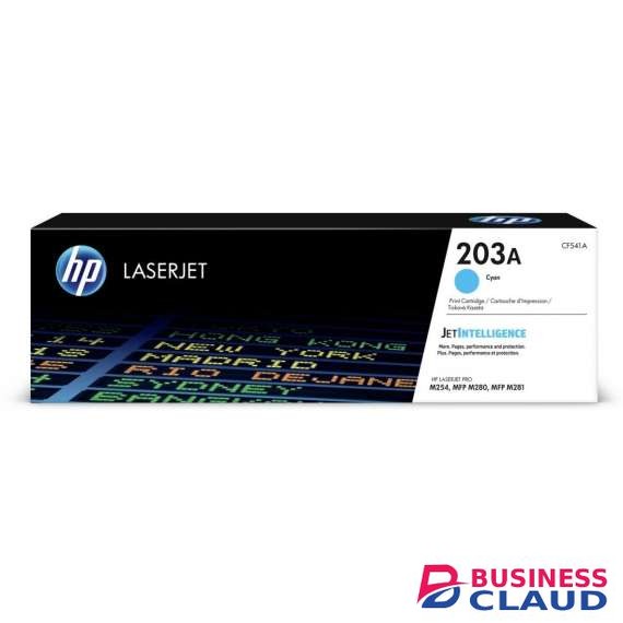 HP CF541A 203A Cyan Original LaserJet Toner Cartridge