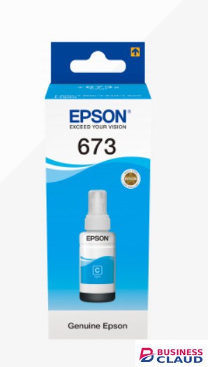 Epson T6732 Cyan ink bottle