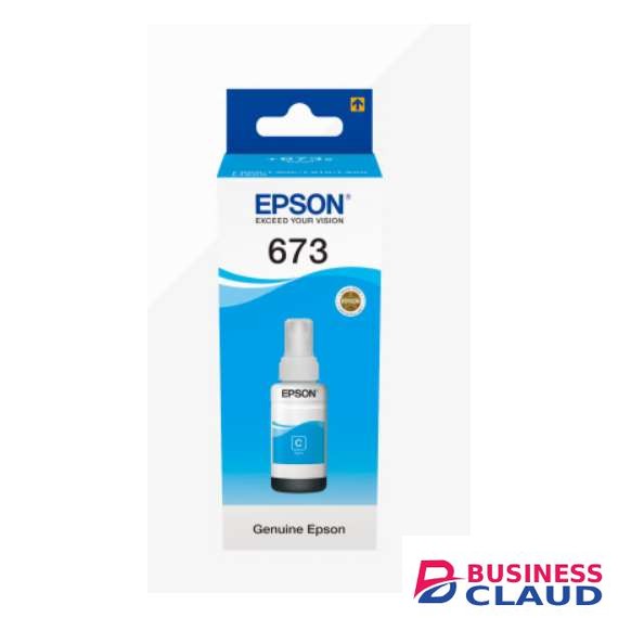 Epson T6732 Cyan ink bottle