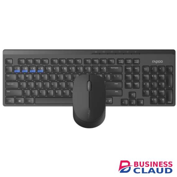 Rapoo 8110M Wireless Keyboard & Mouse