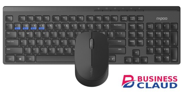 Rapoo 8110M Wireless Keyboard & Mouse