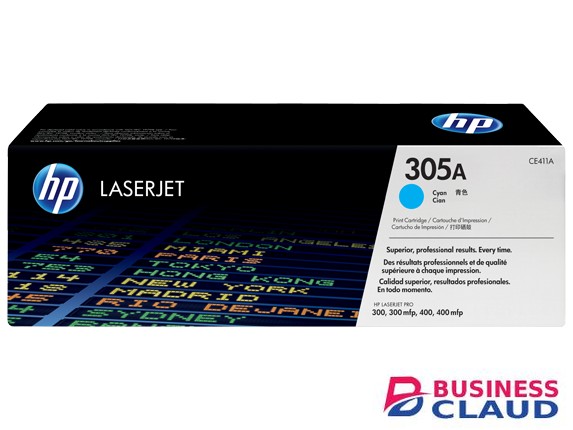HP CE411A 305A Cyan LaserJet Toner Cartridge