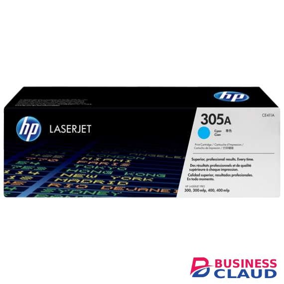 HP CE411A 305A Cyan LaserJet Toner Cartridge