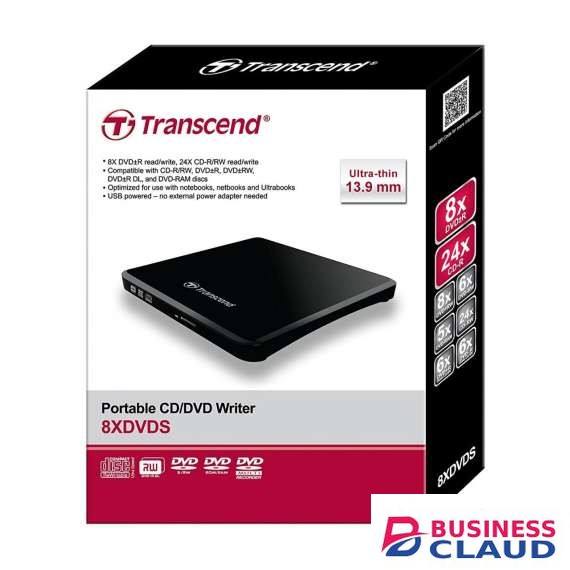 Transcend 8X DVD,Slim type blackUSB Drive