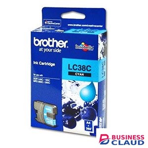 Brother LC38C Cyan Ink Cartridge