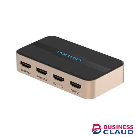 Vention 4 Way 1 Input 4 Output HDMI Splitter