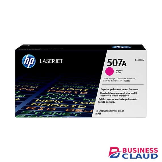 HP CE403A 507A Magenta LaserJet Toner Cartridge