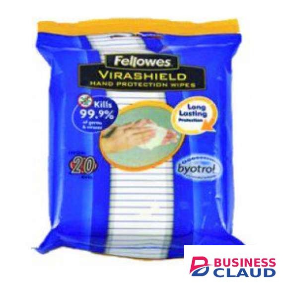 Fellowes V/Shield Pk 010-100-1101 Hand Wipes