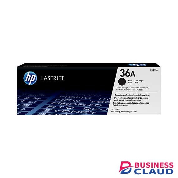 HP 36A Black LaserJet Toner Cartridge