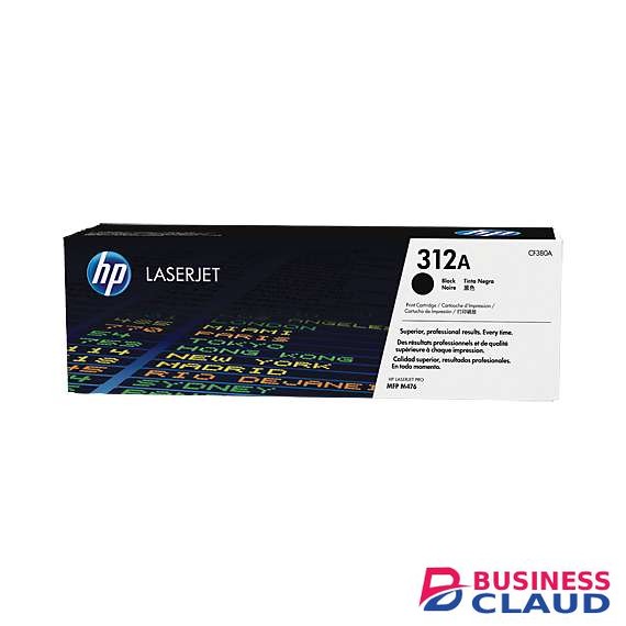HP CF380A 312A Black LaserJet Toner Cartridge