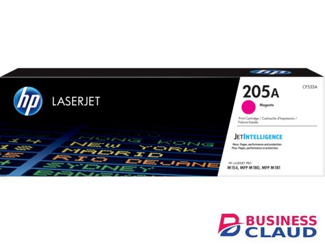 HP CF533A 205A Magenta Original LaserJet Toner Cartridge