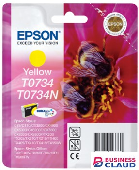 Epson T0734 Yellow Ink Cartridge
