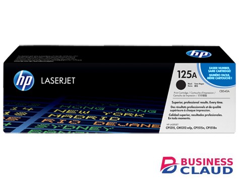 HP CB540A 125A Black LaserJet Toner Cartridge