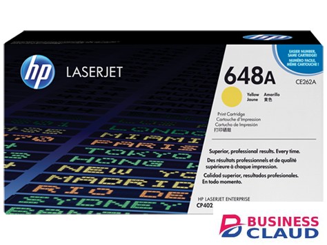 HP CE262A 648A Yellow LaserJet Toner Cartridge