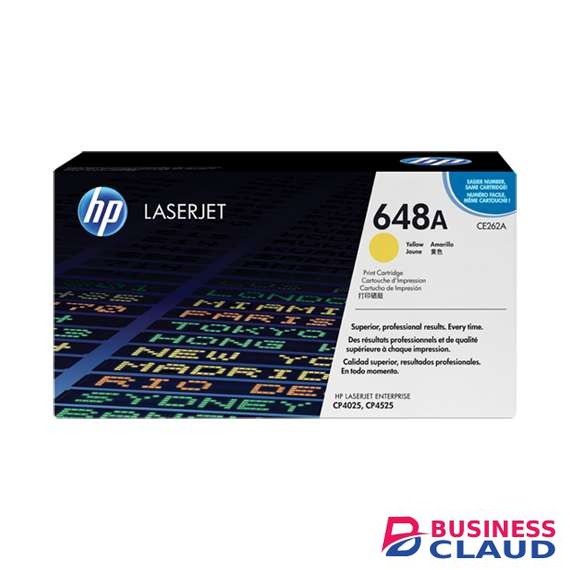 HP CE262A 648A Yellow LaserJet Toner Cartridge