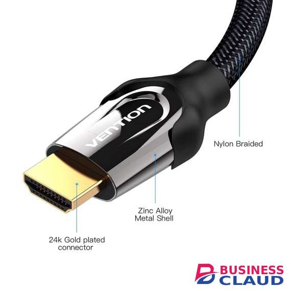 Vention 5M Nylon Braided HDMI Cable