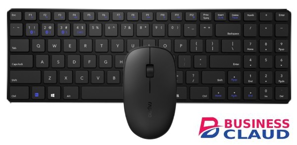 Rapoo 9300M Wireless Mouse & Ultra-slim Keyboard
