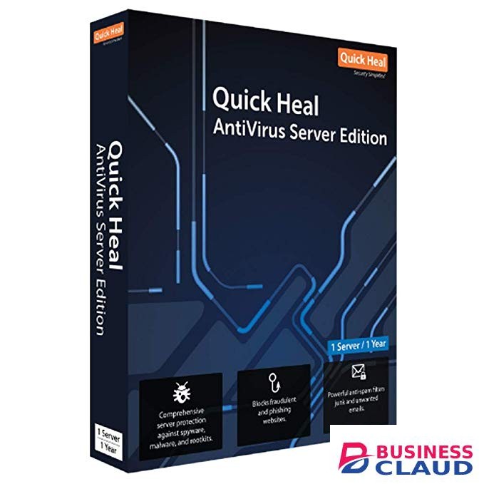 Quick Heal Server Licence 1 User 1 Year Antivirus