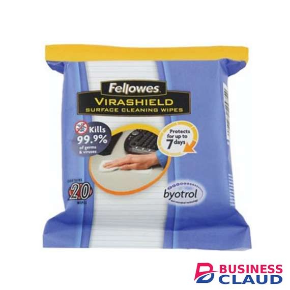 Fellowes Surface wipes 20’S