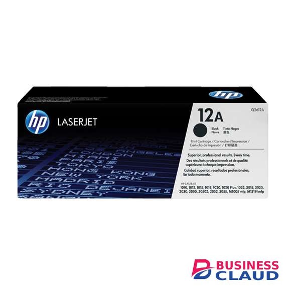 HP 12A Q2612A Black Toner Cartridge
