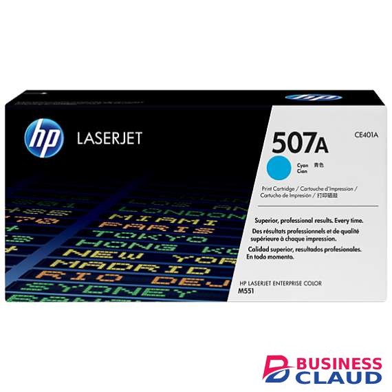 HP CE401A 507A Cyan LaserJet Toner Cartridge