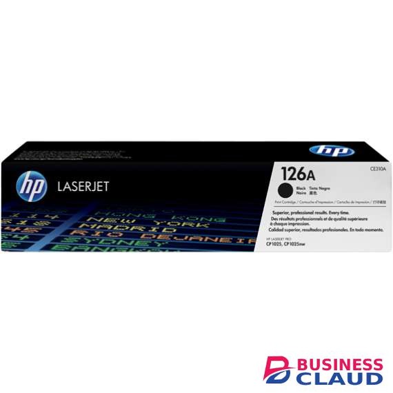 HP CE310A 126A Black LaserJet Toner Cartridge