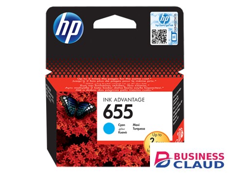 HP CZ110AE 655 Cyan Ink Cartridge