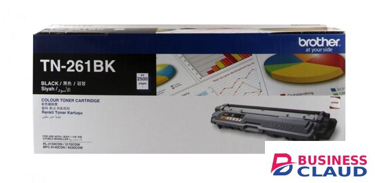 Brother TN-261BK Black Toner Cartridge