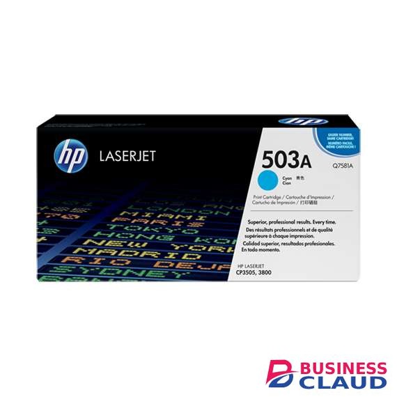 HP Q7581A 503A Cyan Toner Cartridge