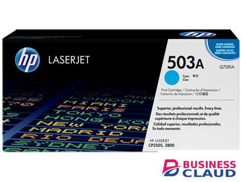 HP Q7581A 503A Cyan Toner Cartridge