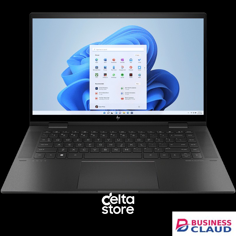 HP ENVY 15 x360 EY0013DX AMD Ryzen 5 8GB 256GB SSD Windows 11H Laptop