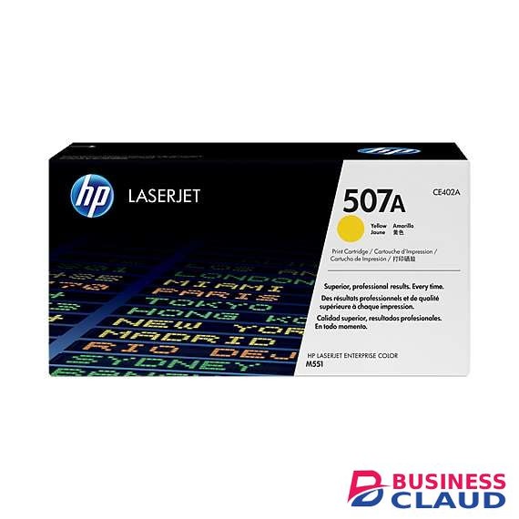 HP CE402A 507A Yellow LaserJet Toner Cartridge