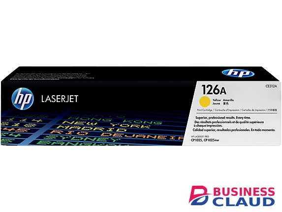 HP CE312A 126A Yellow LaserJet Toner Cartridge
