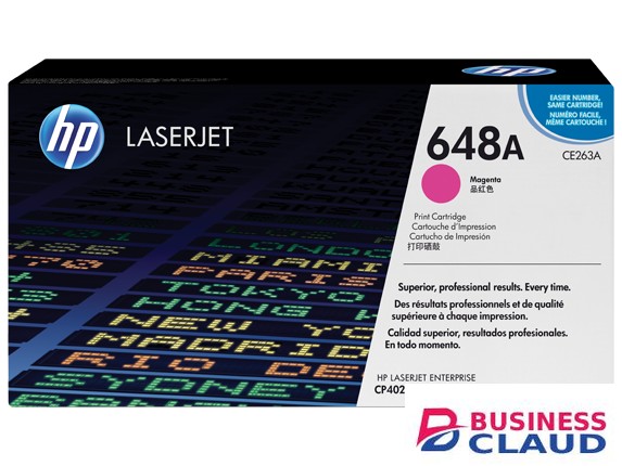 HP CE263A 648A Magenta Toner Cartridge