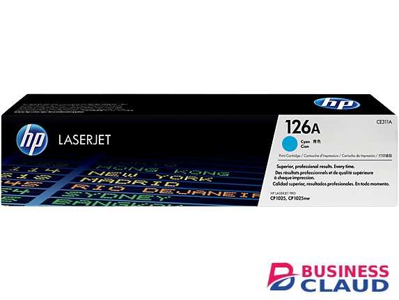 HP CE311A 126A Cyan LaserJet Toner Cartridge