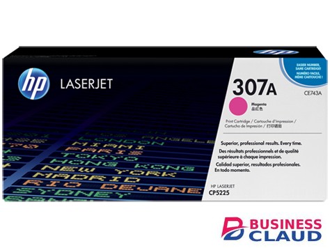 HP CE743A 307A Magenta LaserJet Toner Cartridge