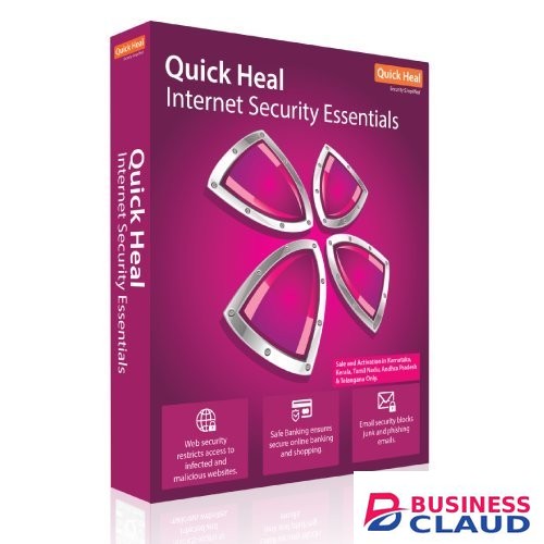 Quick Heal Internet Security 5 user 1 Year Antivirus