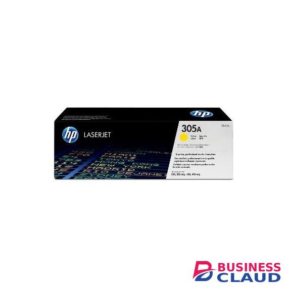 HP CE412A 305A Yellow LaserJet Toner Cartridge