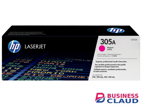 HP CE413A 305A Magenta LaserJet Toner Cartridge