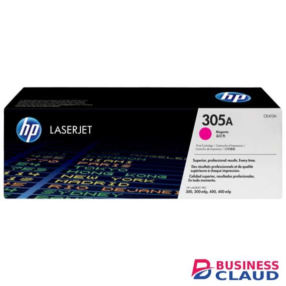 HP CE413A 305A Magenta LaserJet Toner Cartridge